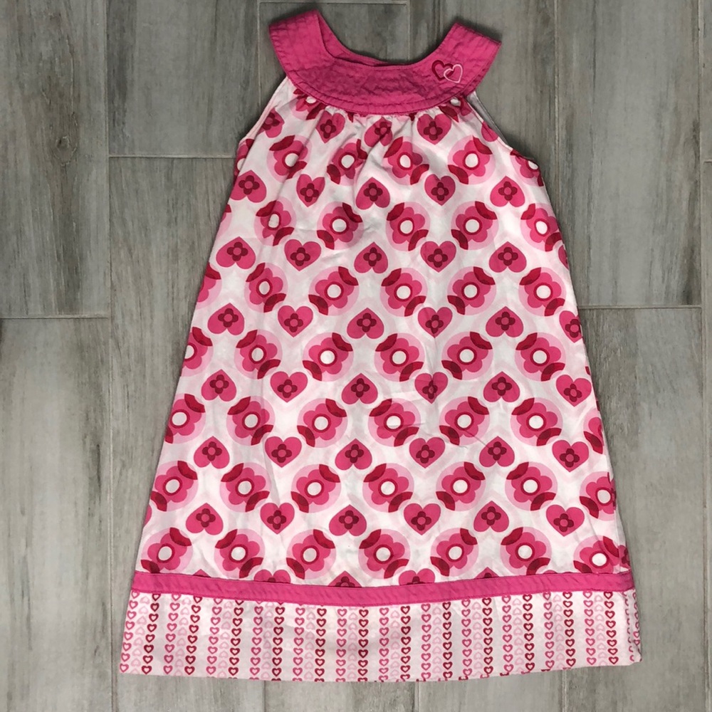 White and Pink spring dress 👗